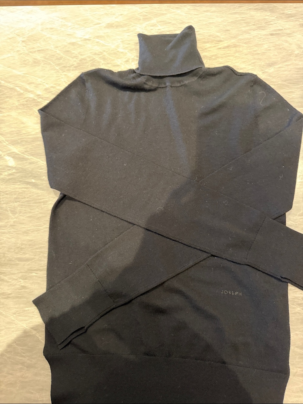 Joseph Black Slim Turtleneck Knit